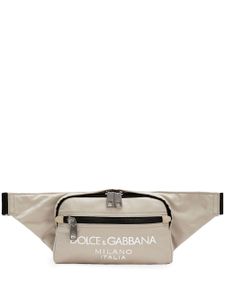 Dolce & Gabbana sac banane à logo imprimé - Tons neutres