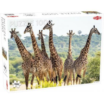 Puzzel Animals: Tall Giraffes Puzzel