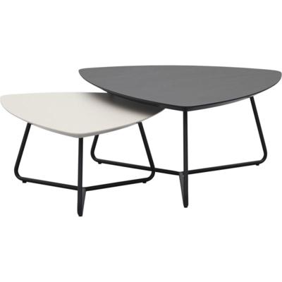 Salontafel Lynn Driehoek set van 2