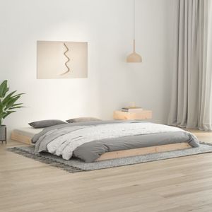 Bedframe massief grenenhout 150x200 cm 5FT King Size