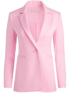 alice + olivia blazer Macey à simple boutonnage - Rose