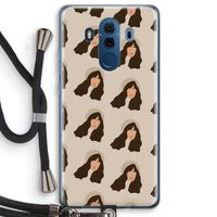 Bonjour mon amour: Huawei Mate 10 Pro Transparant Hoesje met koord