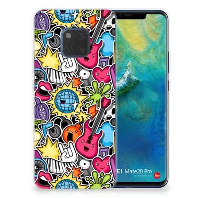 Huawei Mate 20 Pro | Sillicone Back Cover | Punk Rock Huawei Mate 20 Pro | Sillicone Back Cover | Punk Rock
