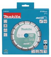 Makita Accessoires Diamantschijf 180x25,4x2,2mm | Segment - D-80101