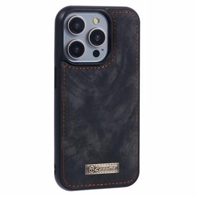 Caseme iPhone 15 Pro Max hoesje - Backcover - Zwart