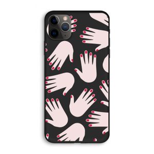 Hands pink: iPhone 11 Pro Biologisch afbreekbaar hoesje