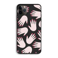 Hands pink: iPhone 11 Pro Biologisch afbreekbaar hoesje