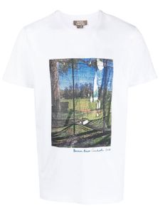 A.P.C. t-shirt Palermo à imprimé photographique - Blanc