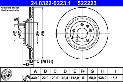 Powerdisc Remschijf 24032202231