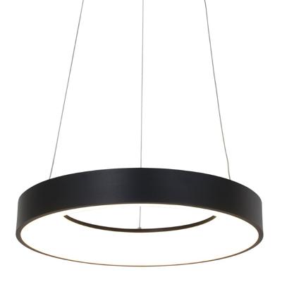 Steinhauer Led hanglampRinglede Ø 48cm zwart - 2695ZW