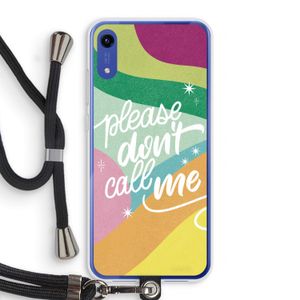 Don't call: Honor Play 8A Transparant Hoesje met koord