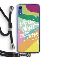 Don't call: Honor Play 8A Transparant Hoesje met koord