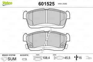 Valeo Remblokset 601525