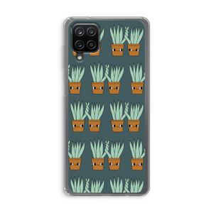 Sansevieria: Samsung Galaxy A12 Transparant Hoesje