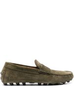 Tod's mocassins Gommino - Vert - thumbnail