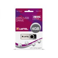 xlyne 177559-2 USB flash drive 4 GB USB Type-A 2.0 Zwart, Roestvrijstaal xlyne 177559-2 USB flash drive 4 GB USB Type-A 2.0 Zwart, Roestvrijstaal