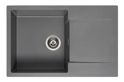 Reginox Amsterdam 78 grey silvery spoelbak