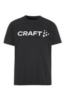 Craft Community 2.0 t-shirt korte mouw zwart heren