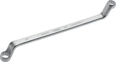 HAZET Dubbele ringsleutel 630-10X11 · Buitentwaalfkant tractieprofiel · SW 10 x 11 mm