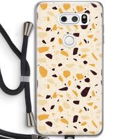 Terrazzo N°13: LG V30 Transparant Hoesje met koord