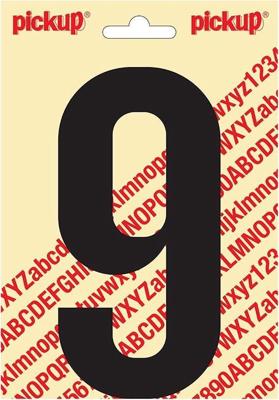 Plakcijfer Nobel Sticker cijfer 9 zwart Pickup - Pickup Plakcijfer Nobel Sticker cijfer 9 zwart Pickup - Pickup