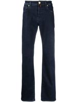 Billionaire jean à patch logo - Bleu