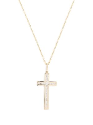 Sydney Evan collier en or 14 ct à pendentif serti de diamants