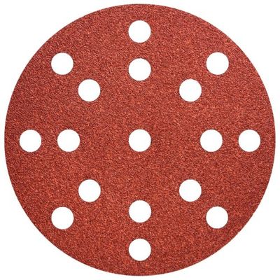 Metabo Accessoires Hechtschuurpapier | Ø 125 mm multiperforatie | P 40 | hout en metaal (50 st.) - 626848000