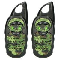 Alecto FR-05CAMO - Set van twee walkie talkies voor kinderen, tot 3 kilometer bereik, camouflage