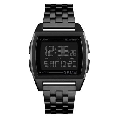 SKMEI 1368 multifunctionele mannen Outdoor sporten Noctilucent waterdichte digitale Watch(Black)