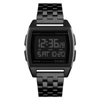 SKMEI 1368 multifunctionele mannen Outdoor sporten Noctilucent waterdichte digitale Watch(Black)