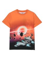 Molo t-shirt en coton biologique à imprimé graphique - Orange - thumbnail