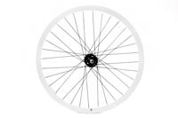Weinmann DP18 Fixed Gear Voorwiel - Wit Zwart Weinmann DP18 Fixed Gear Voorwiel - Wit Zwart