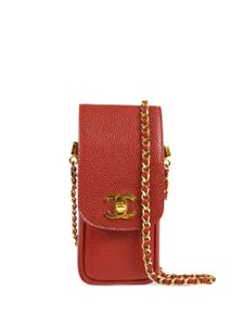 CHANEL Pre-Owned pochette pour smartphone à logo CC (1997) - Rouge