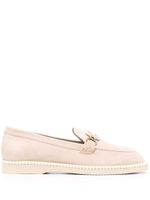 Hogan Leren loafers - Beige - thumbnail