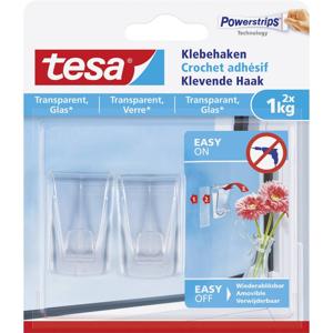 tesa Zelfklevende haak Large Transparant Inhoud: 2 stuk(s)