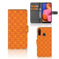 Samsung Galaxy A20s | Telefoon Hoesje | Batik Oranje
