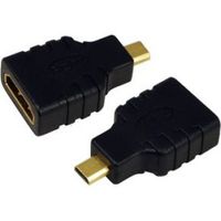 LogiLink AH0010 kabeladapter/verloopstukje HDMI to HDMI micro - thumbnail