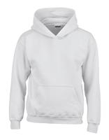 Gildan G18500K Heavy Blend™ Youth Hooded Sweatshirt - White - XL (176)