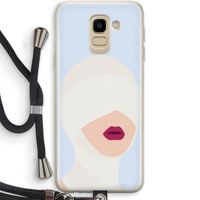 Incognito: Samsung Galaxy J6 (2018) Transparant Hoesje met koord