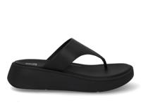 Fit Flop F-mode flatform all black Zwart 