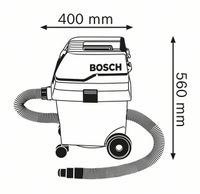 Bosch Blauw GAS 25 L SFC alleszuiger | 1.200w - 0601979103 - thumbnail