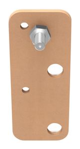 TESA 77908-00000 kledinghaak Binnen & buiten Universele haak Beige 2 stuk(s)