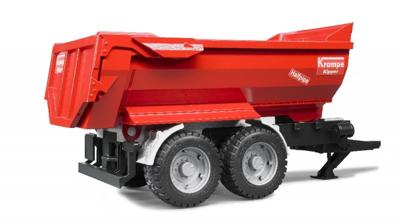 2225 Bruder Krampe Tandem-Halfpipe Aanhangwagen