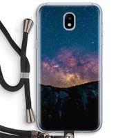 Travel to space: Samsung Galaxy J5 (2017) Transparant Hoesje met koord