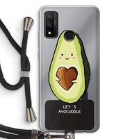 Avocuddle: Huawei P Smart (2020) Transparant Hoesje met koord