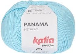 Katia Panama 010 Zeer licht blauw