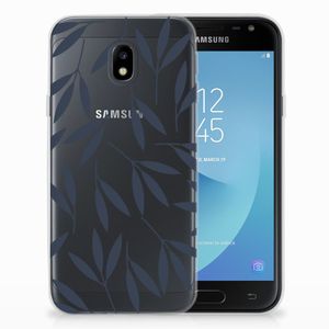 Samsung Galaxy J3 2017 TPU Case Leaves Blue