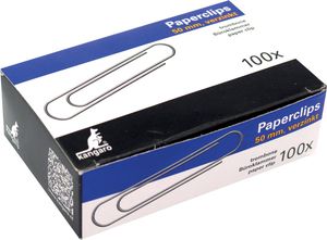 Kangaro K-10050 paperclip Gegalvaniseerd metaal 100 stuk(s)