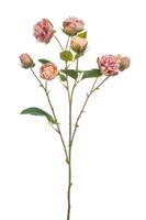 Rose mini spray pink 65 cm kunstbloem Emerald - Emerald